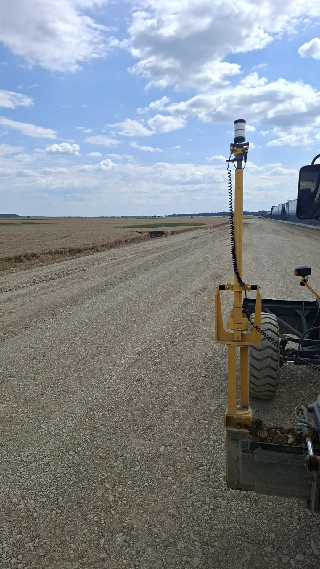 CAT autogreder GPS detaliu antena