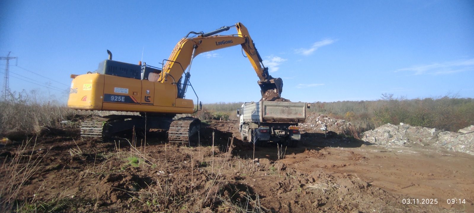 Excavator LiuGong 925E Excavare Incarcare Pamant